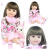 BZDOLL 60 см Мягкая силиконовая кукла Reborn, игрушки как настоящая виниловая принцесса для малышей, живая Bebe для девочек Bonecas, детский подарок на день рождения