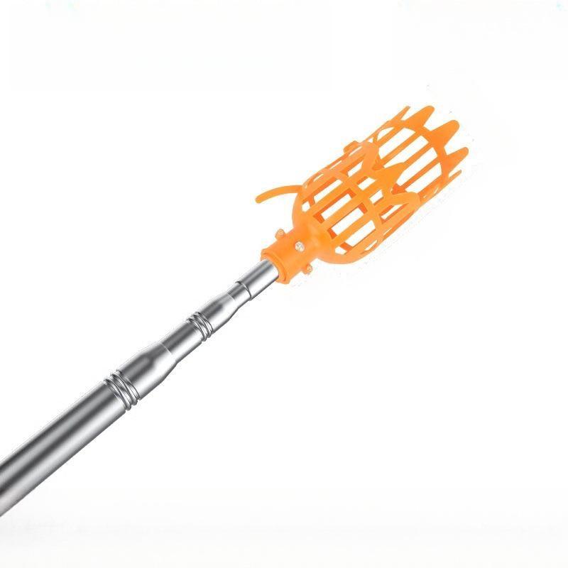 Телескопический шест для сбора фруктов: Янмэй, Мушмула, Слива, Хурма, Абрикос, Персик Высокогорный инструмент