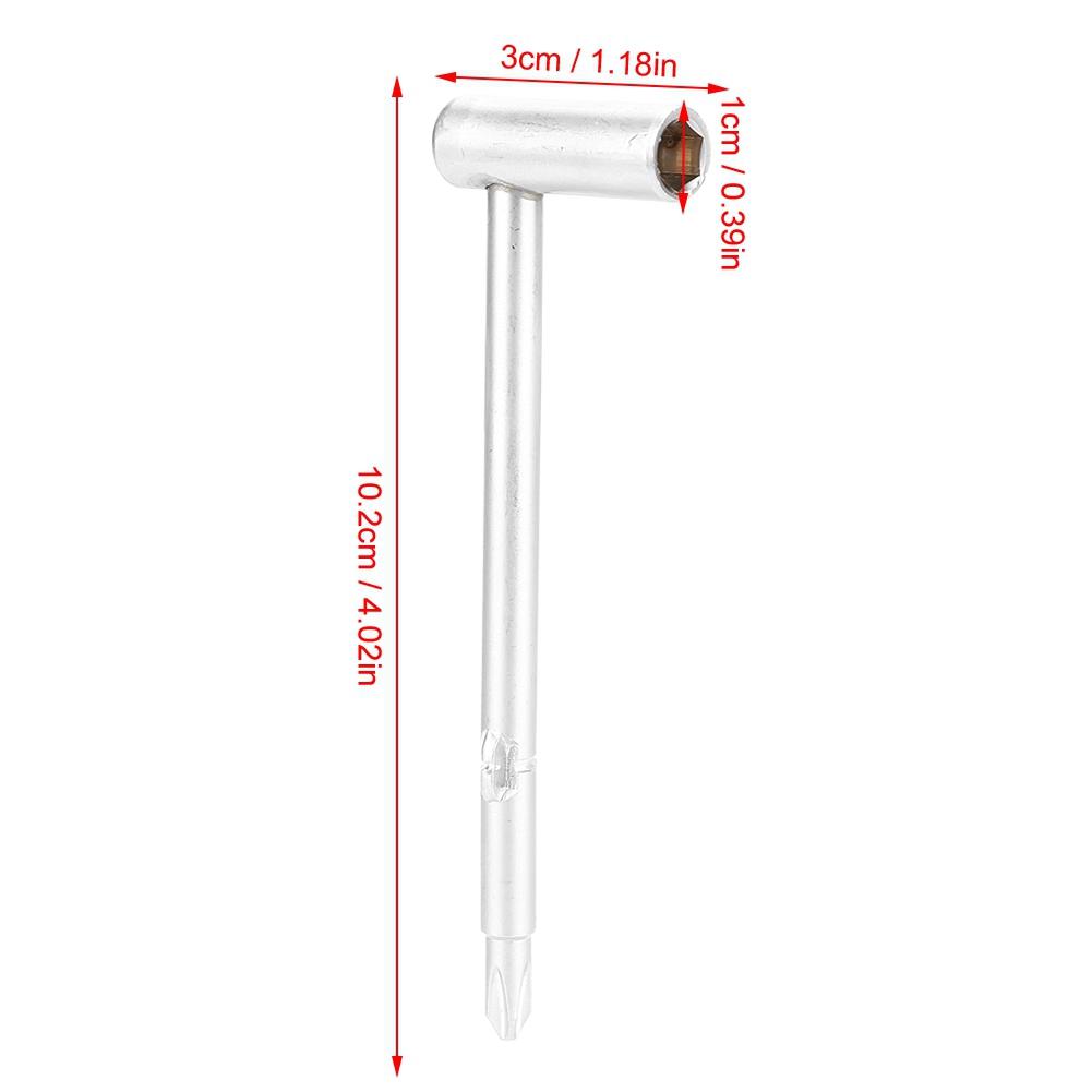 Truss Rod Box Repair Wrench 5mm Screwdriver Tool Accessory Part for Guitars (7mm)