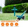 Garden Sprinkler 360° Rotation Irrigation Watering System Agriculture Ground Automatic Tube Adjustable Plug Buried Atomization