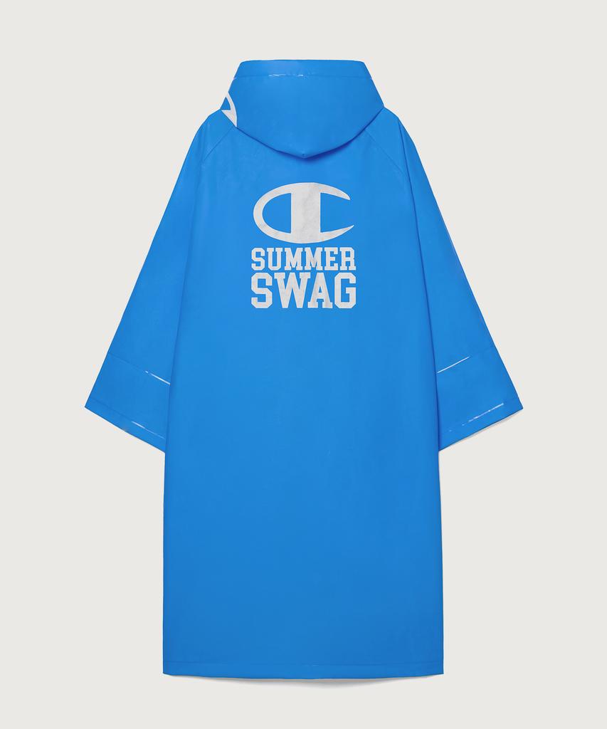 Champion X Psy Летний стильный дождевик Синий