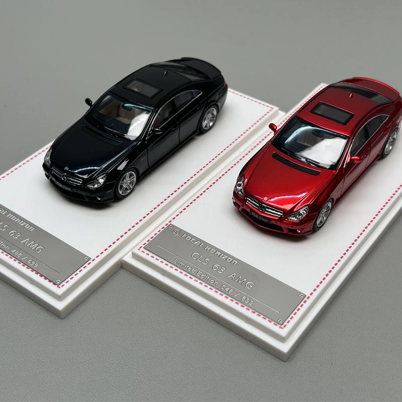Новое в наличии Fh 1:64 Mercedes-Benz Cls 63 Amg Mk1 C219 Литой Миниатюрный Металлический Ограниченная Серия Украшения Mercedes Индивидуальные Игрушки Игрушка для Ребенка