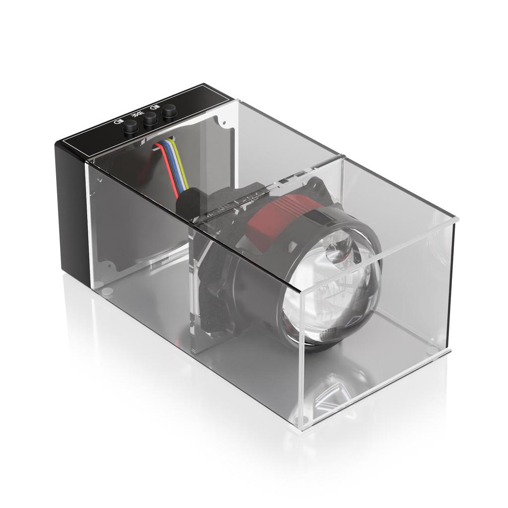 LED Lens Display & Test Stand for Headlight Upgrades