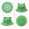 Parent-Kid Frog Bucket Hat Panama Fishing Hat Cartoon Cute Hats For Women Men Bob Chapeau Outdoor Sun Fisherman Caps