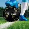 Футбольный клуб BVB 09Мяч для футбола, размер 5, для помещений, разноцветный, сшит на машине, ПВХ, готов к соревнованиям, прочный, с высоким отскоком