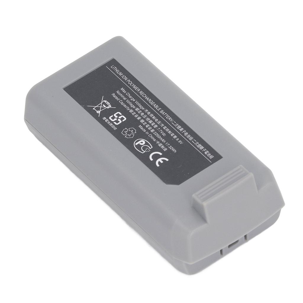 Интеллектуальная полетная батарея 7,7 В Высокая плотность энергии Стабильное питание 2250 мАч Литиевая батарея для дрона MINI2 MINI2 SE