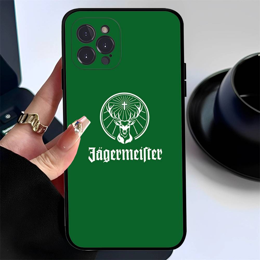 Чехол для телефона с логотипом J-Jagermeister для IPhone 16 17 Air 15 14 13 12 11 Pro Max 16E Plus Fundas