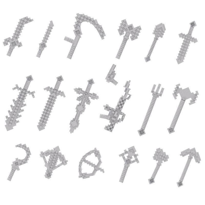 Игрушка, Оружие, Аксессуары для снаряжения, 8-цветный механизм, Игрушка-пещера, 152 шт.