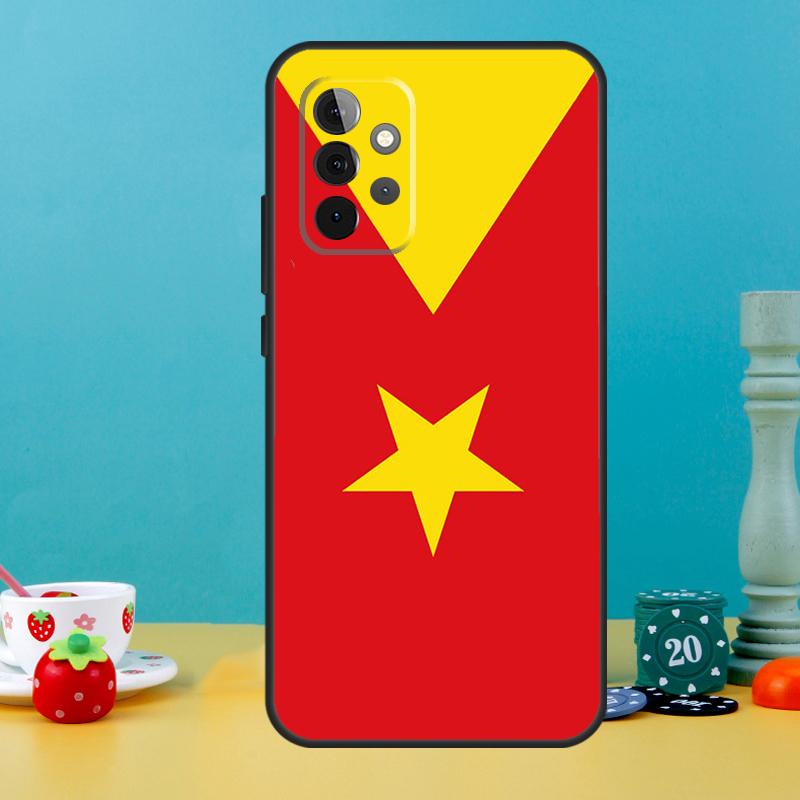 Tigray Flag Theme Case For Samsung Galaxy A25 A54 A34 A14 A52 A32 A12 A13 A33 A53 A15 A16 A36 A56 A26 A05 A35 A55
