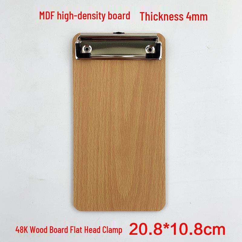 Деревянный планшет A3/A4 с держателем для ручки и блокнотом A5 - Идеально подходит для канцелярских принадлежностей, меню ресторанов и многого другого