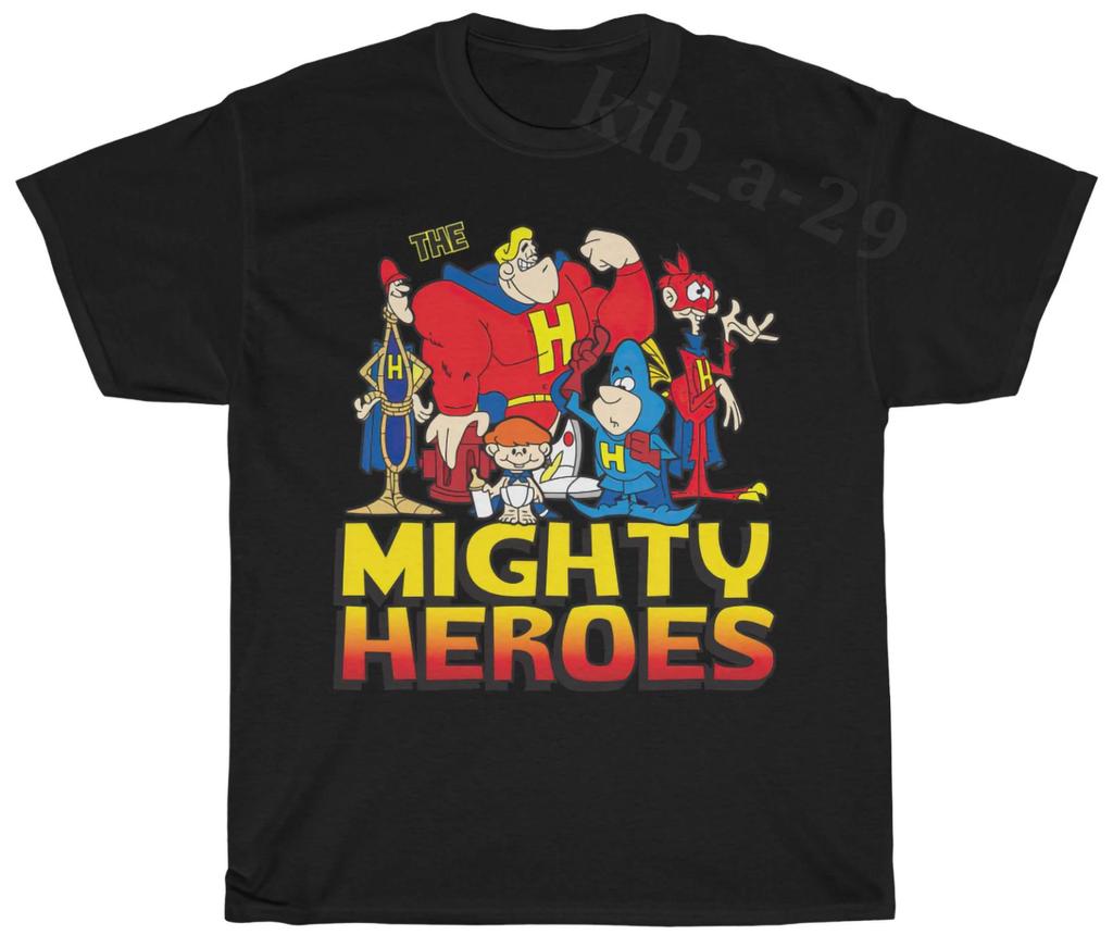 The Mighty Heroes 90s Vintage TV Nostalgia Retro T-Shirt S-5XL Men Women Unisex