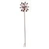 Solar Wind Spinners Multi Color LED Lights Garden Wind Catcher Windmill for Courtyard
