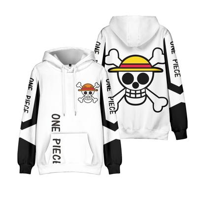 Толстовка с капюшоном ONE PIECE в стиле аниме Tie Dye, уличная одежда Monkey D. Толстовка с капюшоном Луффи для мужчин и женщин, спорт для косплея