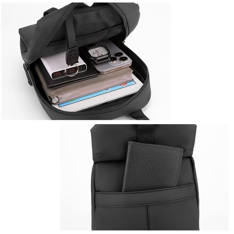 Men’s Sling Bag Large Capacity Minimalist Crossbody Shoulder Bag