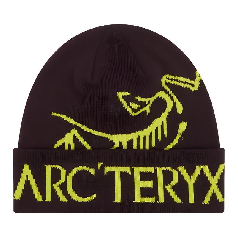 Arcteryx Логотип бренда Archaeopteryx логотип в форме птицы акриловая шерстяная шапка мужская коричневый цвет X000006644-Phantasm/Euphoria