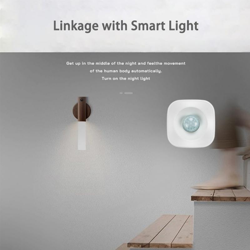 Intelligent WiFi Integrated PIR Motion Detection Sensors For Remote Surveillances Office Home Use Garage Store Security