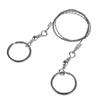 Portable Stainless Steel Wire Survival Saw 360 Degrees  for Camping Emergency Lifesaving