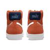 Nike Blazer Mid 77 First Use — оранжевые мужские кроссовки белые темно-королевские-синие DC3433-800
