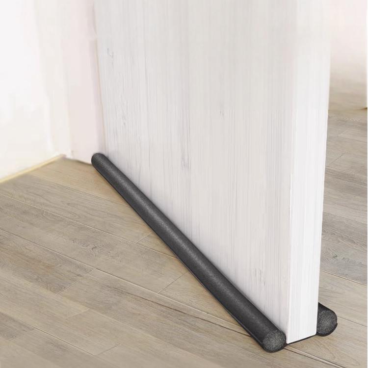 Custom 37-Inch Flexible Door Bottom Draft Stopper Foldable Rubber Product with Foam Guard Sealer