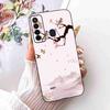 For Tecno Camon 17 CG6 CG6j Case Retro Cartoon Animals Silicone TPU Black Cover For Camon17 camon 17 Phone Casing Bumper