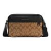 Graham Classic Monogram Сумка-тоут на молнии из ПВХ и кожи Сумка через плечо Средний Мужские сумки Хаки Черный C4149-QBKHA
