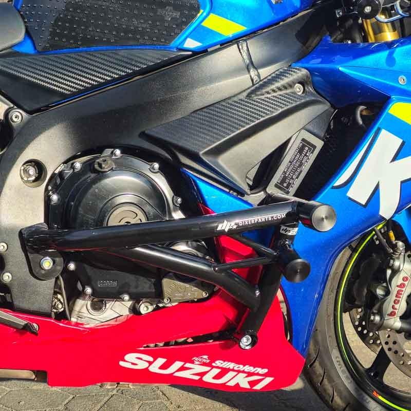 Cage Engine Guard Crash Bar Protector Suzuki Gsxr 600 750 (2011-2025) Stunt Gymkhana