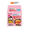 Samyang Carbo Buldak Fried Noodles (Carbo Hot Chicken Flavor Ramen) 145g (4PCS)