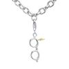 Harry Potter sterling silver Glasses and Lightning bolt clip on charm