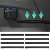 4/8 PCS Car Concealed Wire Cover Self-Adhesive Auto Split Sleeving Wire Cord Organizer Protector for USB Audio and Video Line