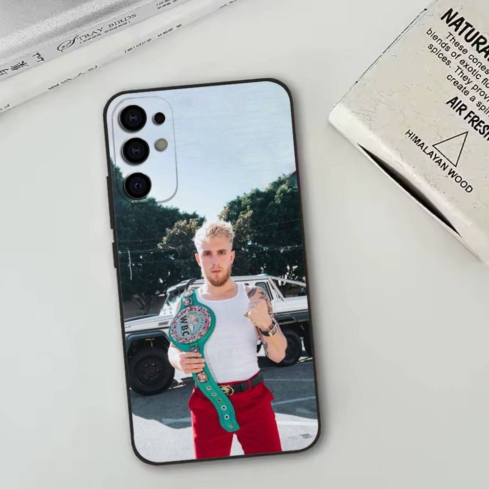 Jake Paul Phone Case For Samsung S25,S24,S21,S22,S23,S30,Ultra,S20,Plus,Fe,Soft Silicone Black Cover