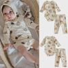 2025 Весна INS Стиль Чистый Хлопок Детский Боди - Верхняя Одежда Ползающий Наряд