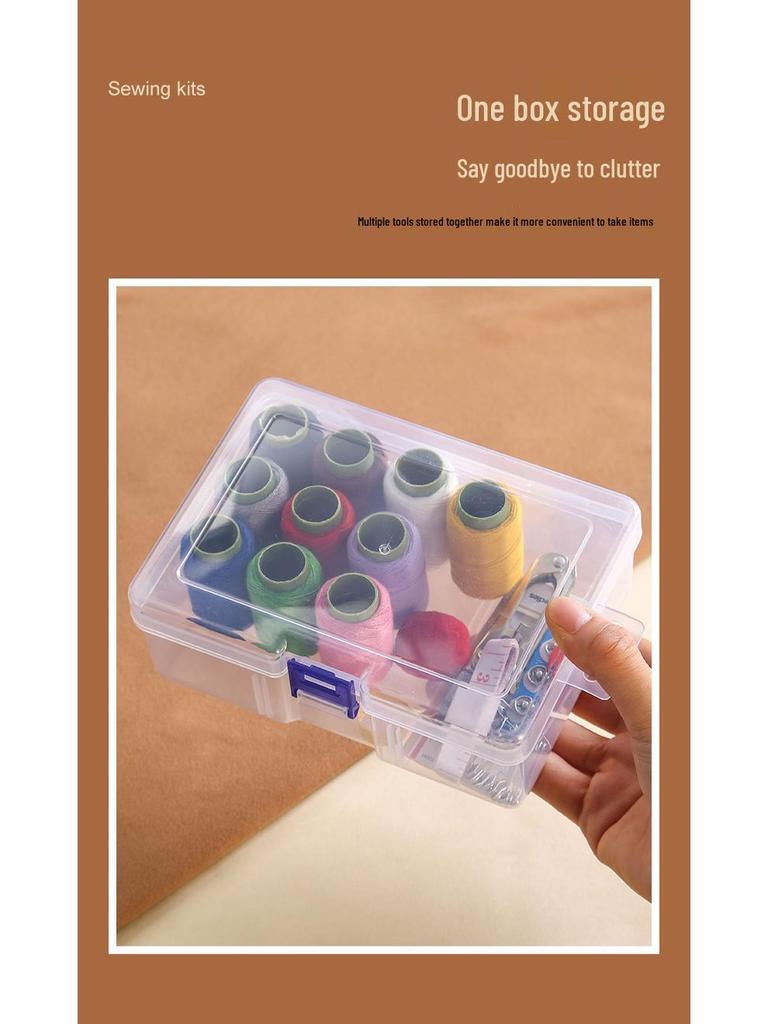 High-Quality Portable Sewing Needle and Thread Set with Storage Box