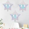 5pcs Birthday Party Theme Cute Transparent Pentagram Rainbow Balloon Favorite Party Balloon Decorations for Boys Arty Decoration