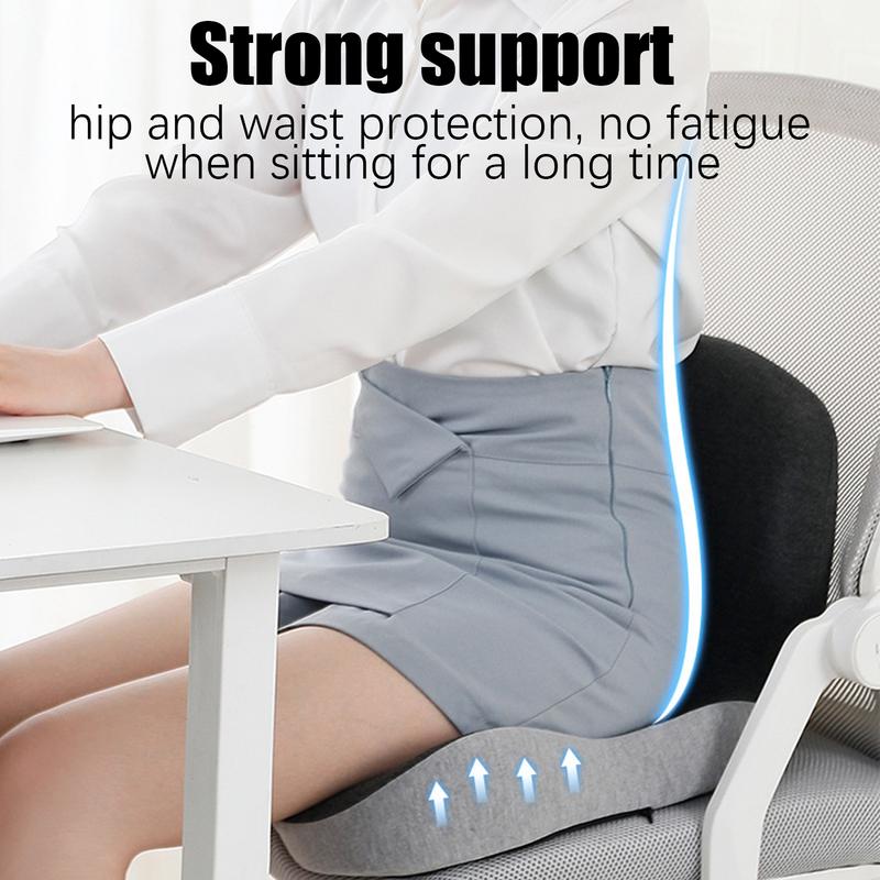 Driver Seat Cushion Comfort Memories Foam Semi Truck Seat Cushion Driving Cushion Drivers Seat Cushion Car Seat Back Support For