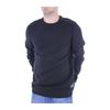 Pull - Jack &; Jones - Worker - Black - Crew Neck - 100% Cotton - Men