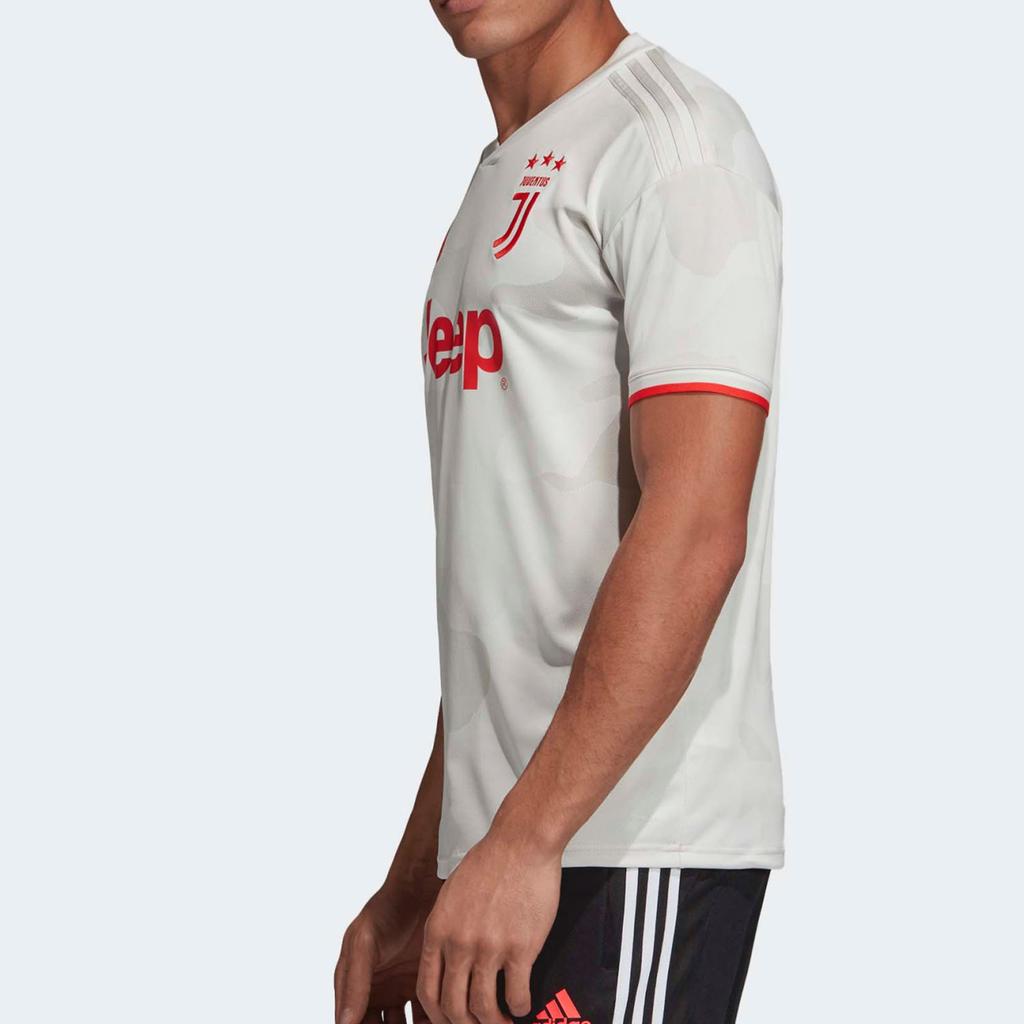 Adidas Футболка с коротким рукавом и V-образным вырезом и буквенным принтом, мужская серая DW5461