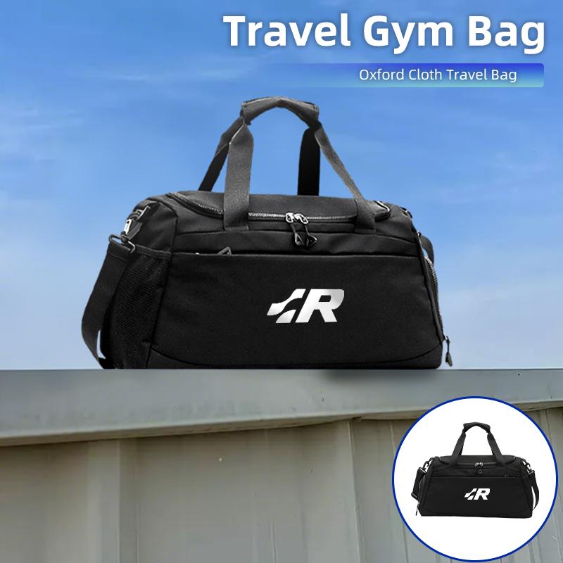 Car Logo Oxford Waterproof Travel QUHDF4 Bags Hand Luggage Large Capacity Duffle Fitness Bag For Volkswagen VW Golf 4 6 7 GTI Passat B5