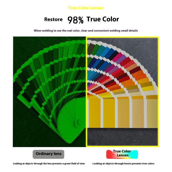 Сварочные очки Солнечные сварочные очки Устойчивые к УФ-излучению Антибликовые Защита глаз с истинной цветопередачей Самозатемняющиеся защитные очки