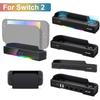 Для Nintendo Switch 2 База Консоли Радиатор NS2 Портативный ХАБ Док-станция С Настенным Креплением NGC RGB Подсветка Поддержка Радиатора