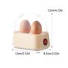 Auto-Off Electric Eggs Boiler Rapid Egg Heater Cooking Machine Egg Cooker  Milk