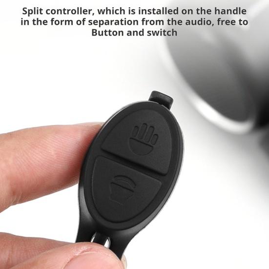 Bluetooth-совместимый динамик, водонепроницаемый, компактный, перезаряжаемый, беспроводной, велосипедный гудок, портативный мини-динамик