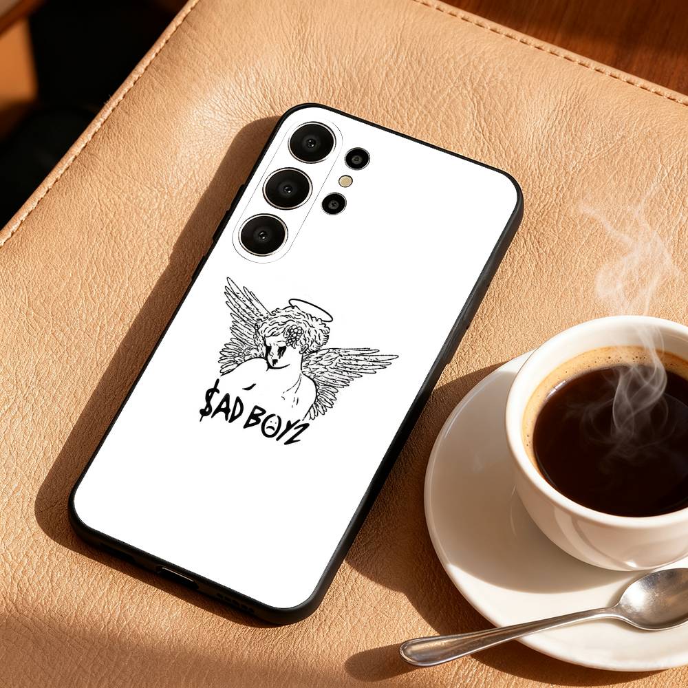 J-Junior H Sad B-Boyz Phone Case For Samsung S26,S25,24,23,22,30,21,10,9,Ultra,Plus,Lite,Black Soft Case