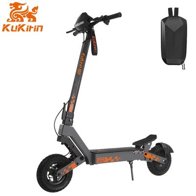 Электросамокат Kukirin G2 800 Вт для взрослых, 10-дюймовые вакуумные шины, 48 В 15,6 Ач, максимальная скорость 45 км/ч, складная конструкция, двойная подвеска, IPX4, светодиодный дисплей