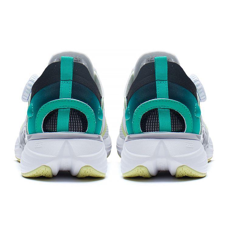 Детские кроссовки Li Ning Canglan Probar Loc легкие амортизирующие нескользящие низкие кроссовки детские кроссовки белые зеленые YKFS022-51