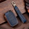 Genuine Crazy Horse Leather Key Cover for TOYOTA North America Models Car Key Protector