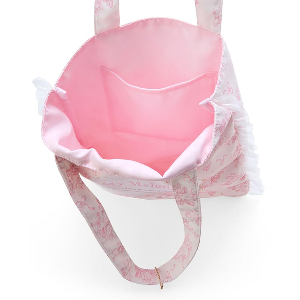 Sanrio Сумка-тоут Sanrio My Melody My Melody My Melody 37 x 32 x 1 см My Melody Белый клубничный чай с персонажем из серии Design Time 673901 SANRIO (САНРИО)