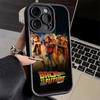 Phone Case for iPhone 17 Air 16E 15 16 Pro Max Back To The Future Cover 14 Plus 13 12 Mini Soft Shell Silicone Fundas