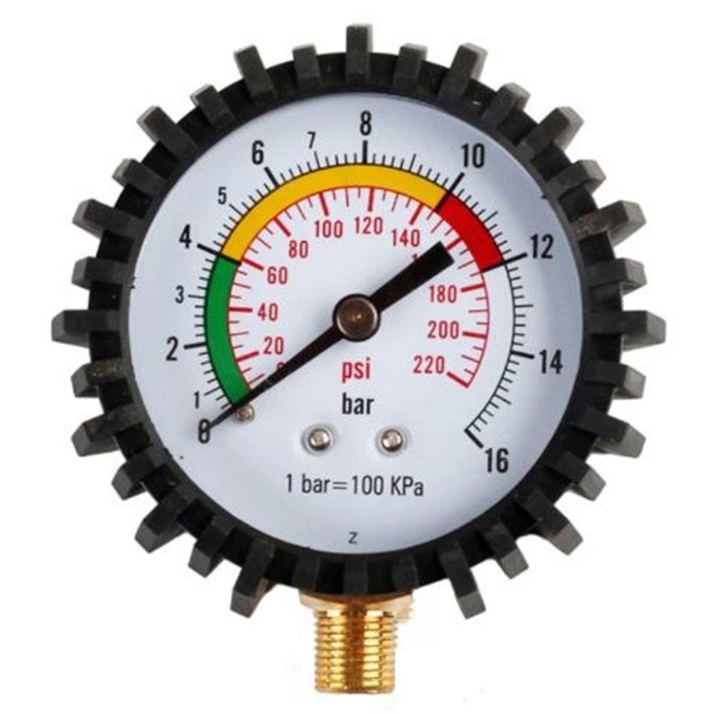 Portable Digital Tire Pressure Gauge Precision Short Pressure Measuring Valve  Truck