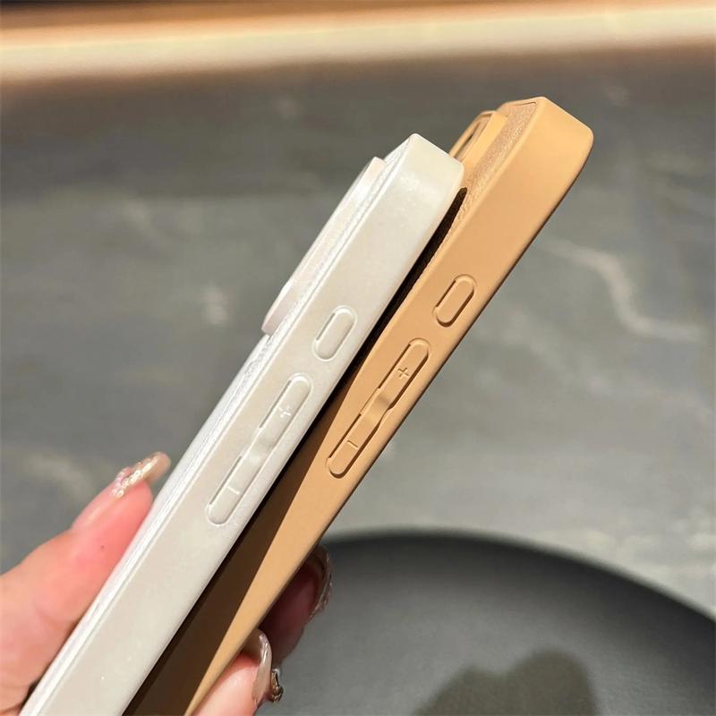 Защитные чехлы для камеры из искусственной кожи с магнитным креплением для iPhone 16 15 14 13 12 Pro Max Plus для беспроводной зарядки Magsafe, чехол-бампер