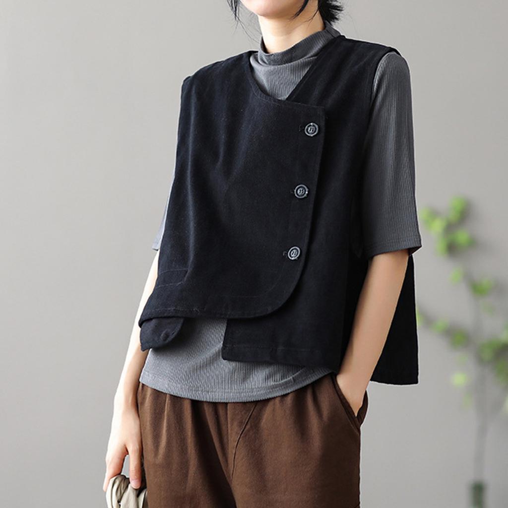 Большой размер телесного цвета ретро состаренный капюшон с принтом пэчворк джинсовый жилет для женщин